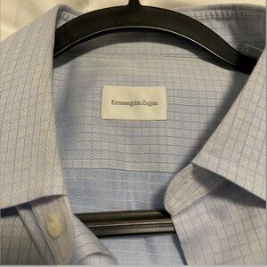 Zegna Long Sleeve Dress Shirt